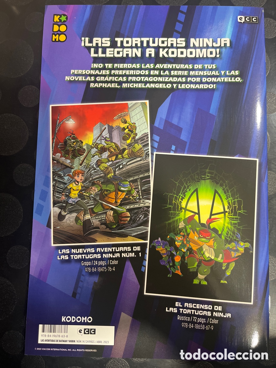 C&oacute;mics: LAS AVENTURAS DE BATMAN Y ROBIN N.14 DC KODOMO ECC ( 2022/&hellip; ) - Foto 2