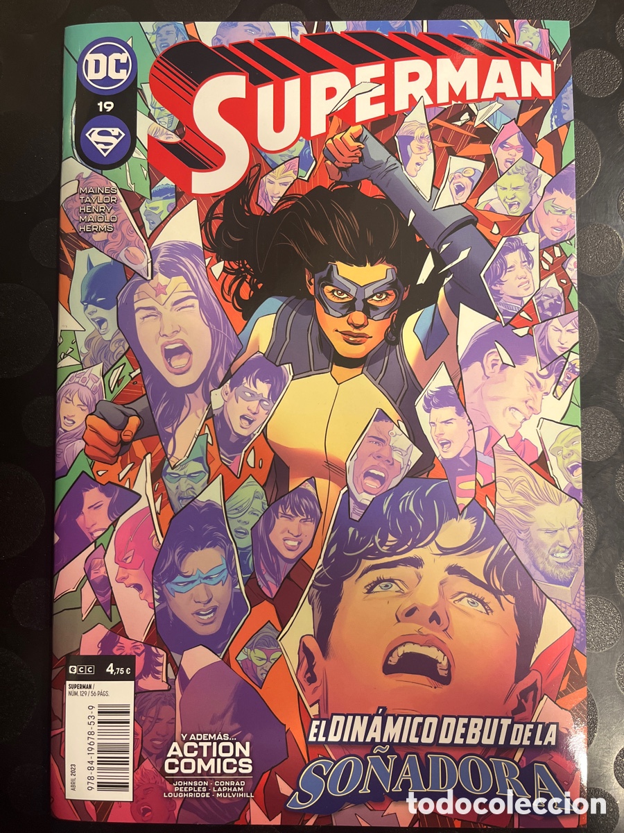 C&oacute;mics: SUPERMAN N.129 / 19 EL DIN&Aacute;MICO DEBUT DE LA SO&Ntilde;ADORA DC ECC ( 2012/&hellip; ) - Foto 1
