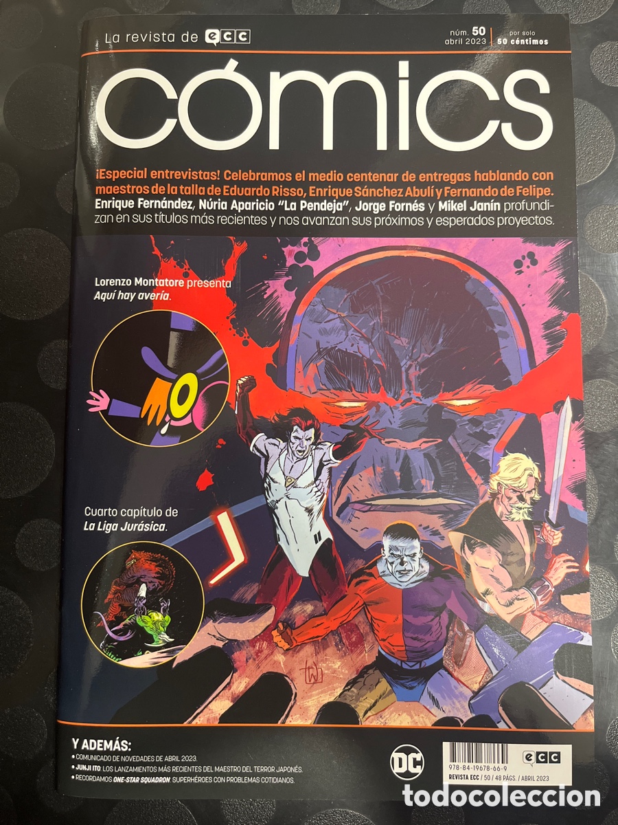 C&oacute;mics: ECC COMICS N.50 LA REVISTA DE ECC DC FEBRERO 2023