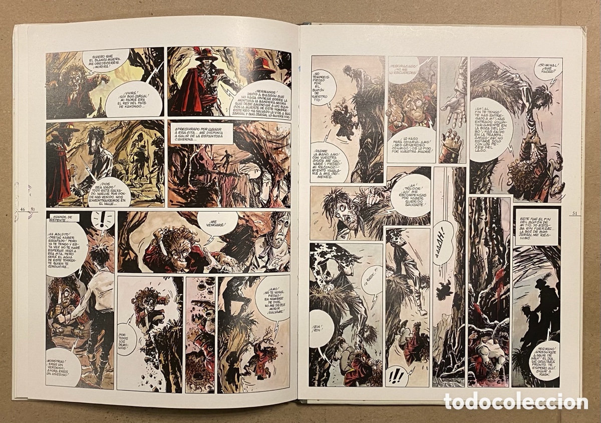 C&oacute;mics: BUG - JARGAL. SYLVAIN CHOMET y NICOLAS DE CRECY. IKUSAGER EDICIONES 1989 - Foto 6