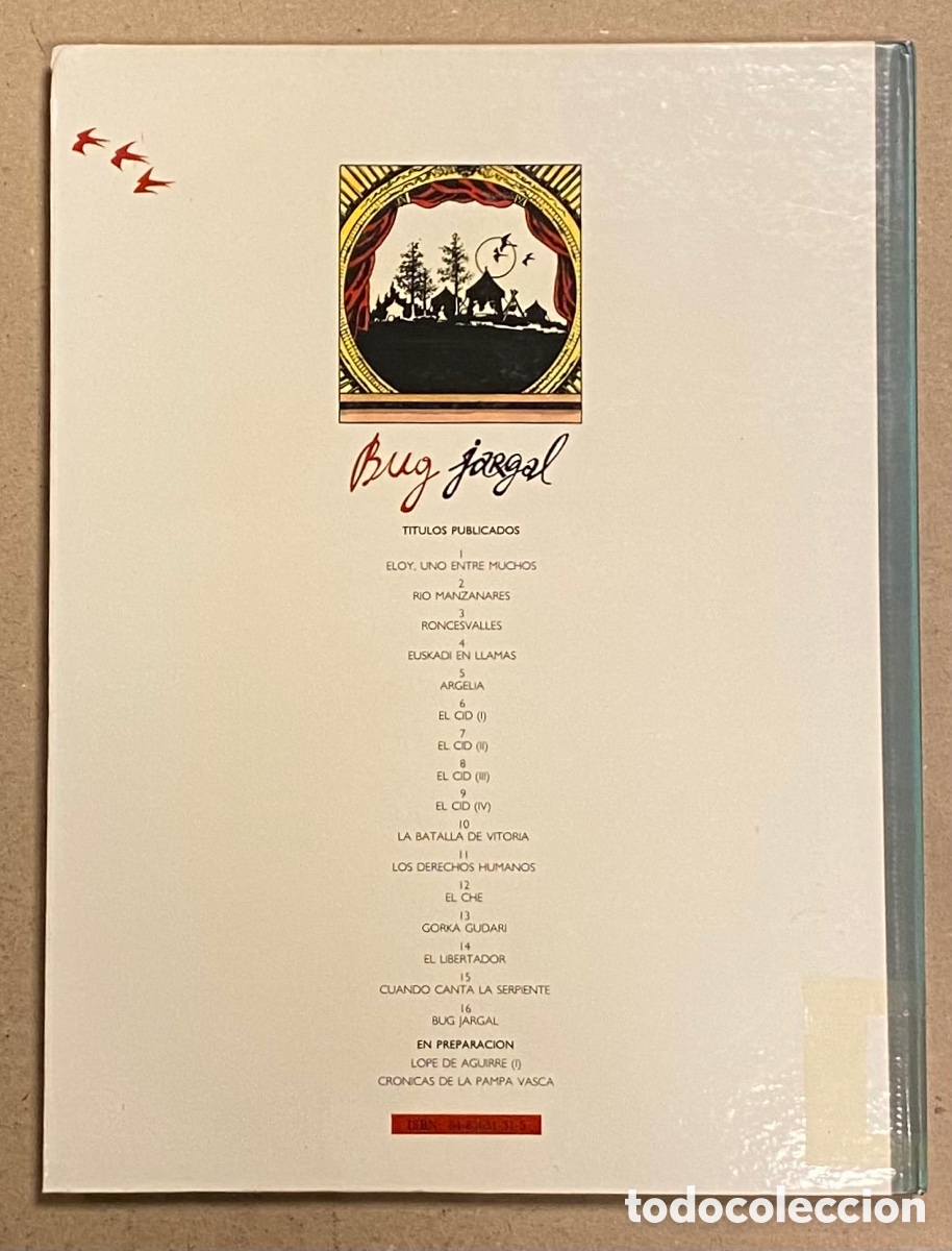 C&oacute;mics: BUG - JARGAL. SYLVAIN CHOMET y NICOLAS DE CRECY. IKUSAGER EDICIONES 1989 - Foto 7