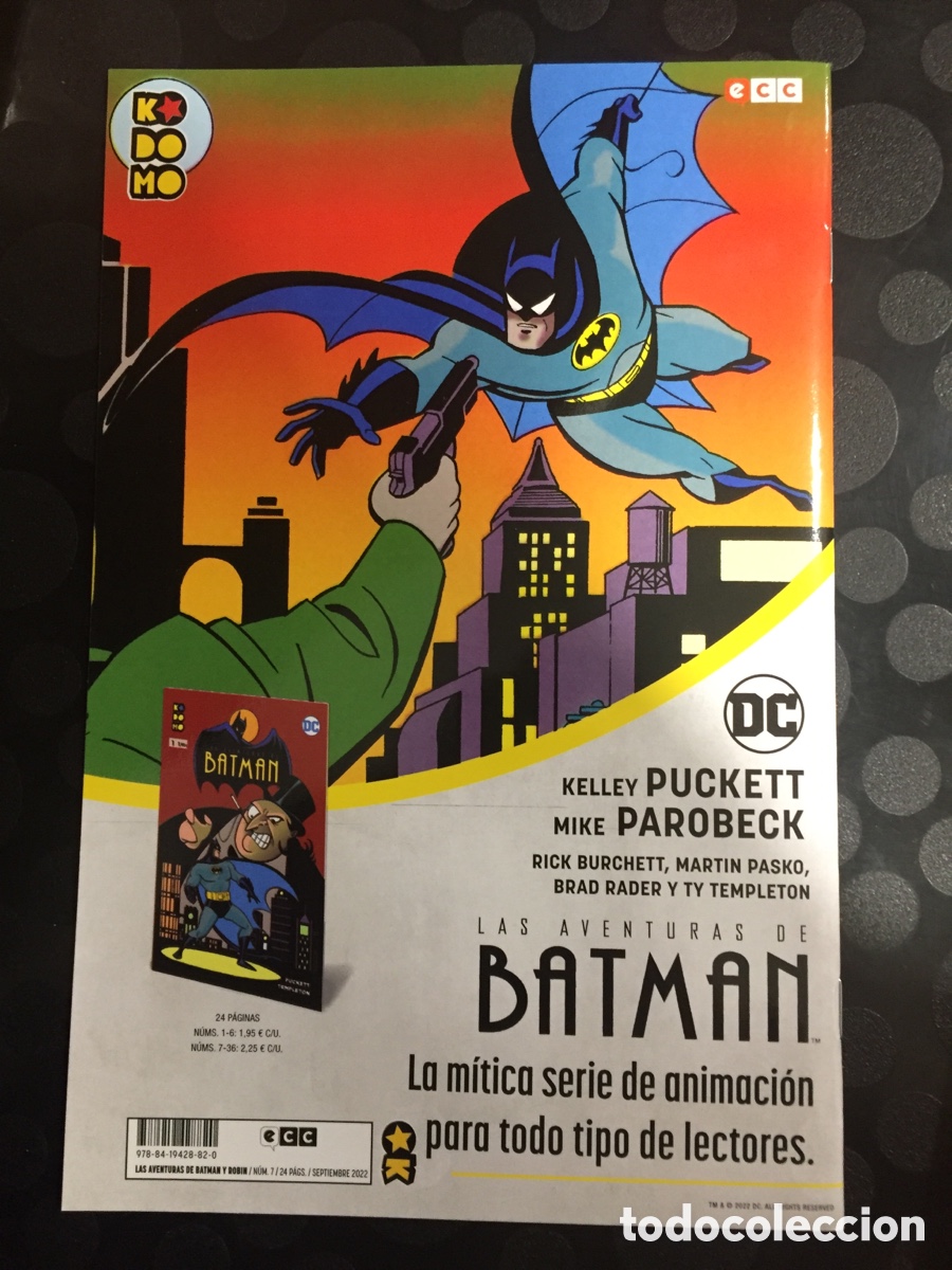 C&oacute;mics: LAS AVENTURAS DE BATMAN Y ROBIN N.7 DC KODOMO ECC ( 2022/&hellip; ) - Foto 2