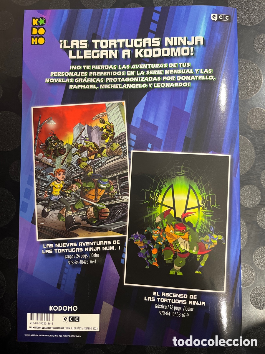 C&oacute;mics: LOS MISTERIOS DE BATMAN Y SCOOBY-DOO ! N.2 DC ECC KODOMO ( 2023/&hellip; ) - Foto 2
