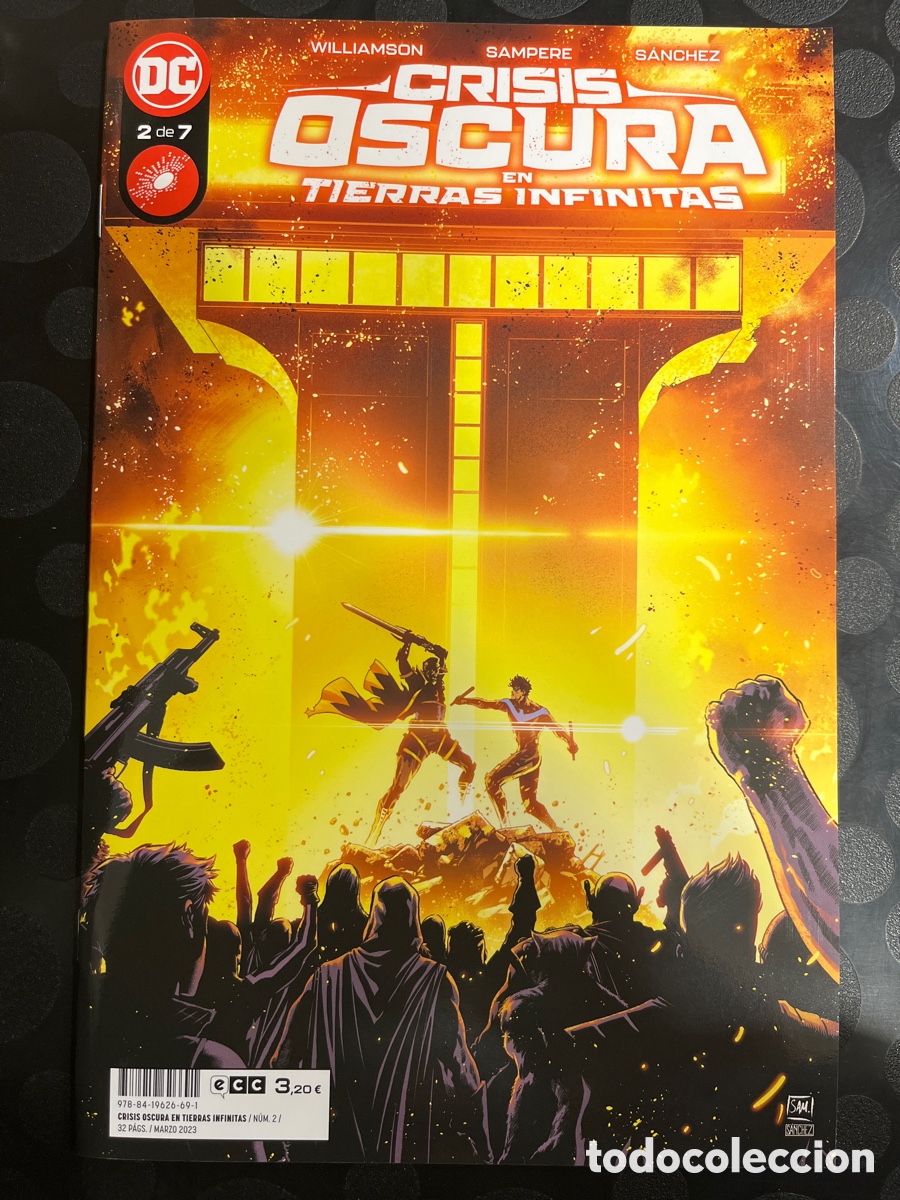 C&oacute;mics: CRISIS OSCURA EN TIERRAS INFINITAS N.2 LA CA&Iacute;DA DE LOS TITANES DC ECC ( 2023/... )