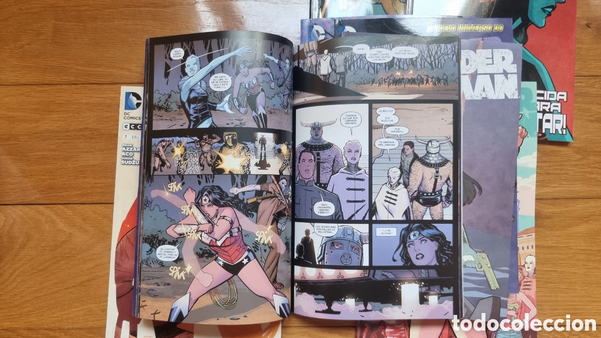 C&oacute;mics: Wonder woman de Azzarello y Chiang 1 al 9 (completa) - ECC - Foto 5