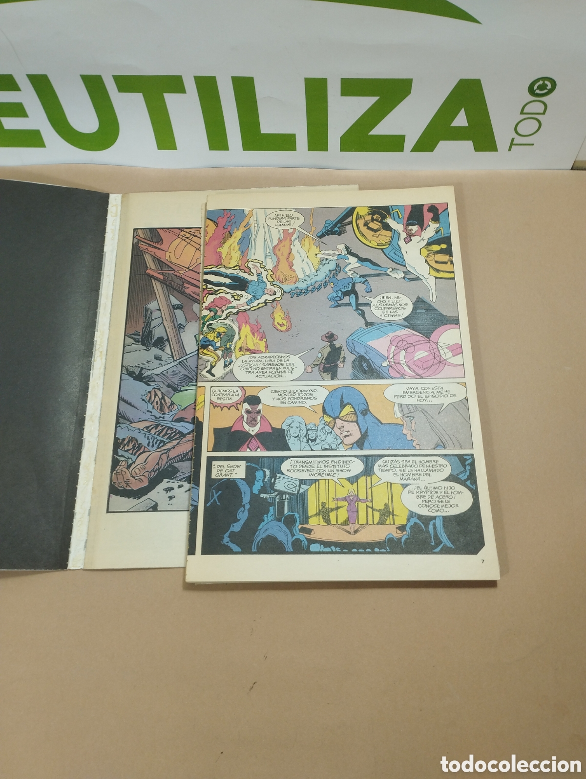 C&oacute;mics: La muerte de Superman. El fin de una leyenda. Ediciones zinco. - Foto 4