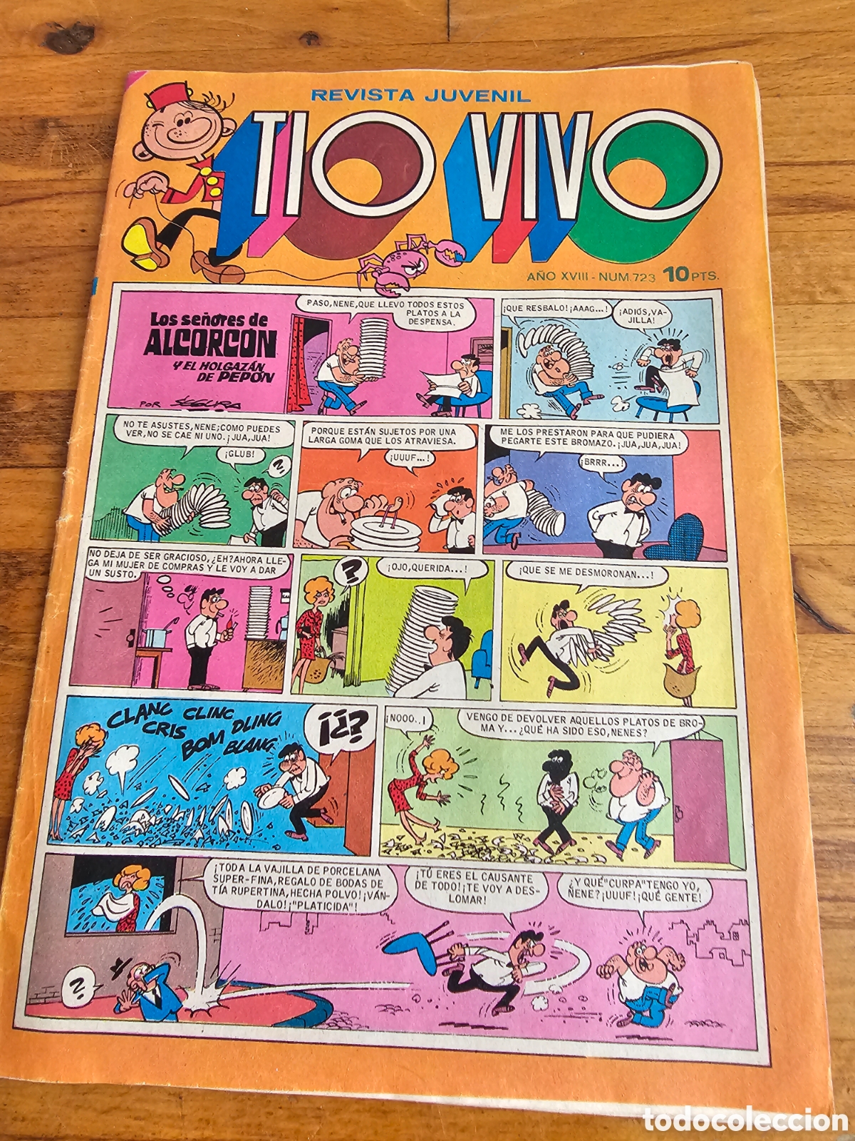 C&oacute;mics: C&oacute;mic T&iacute;o Vivo n&deg;723 de 1975 - Foto 2