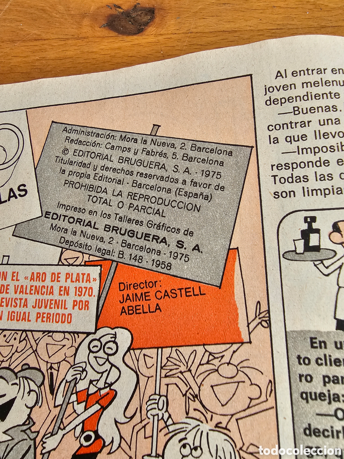 C&oacute;mics: C&oacute;mic T&iacute;o Vivo n&deg;723 de 1975 - Foto 4