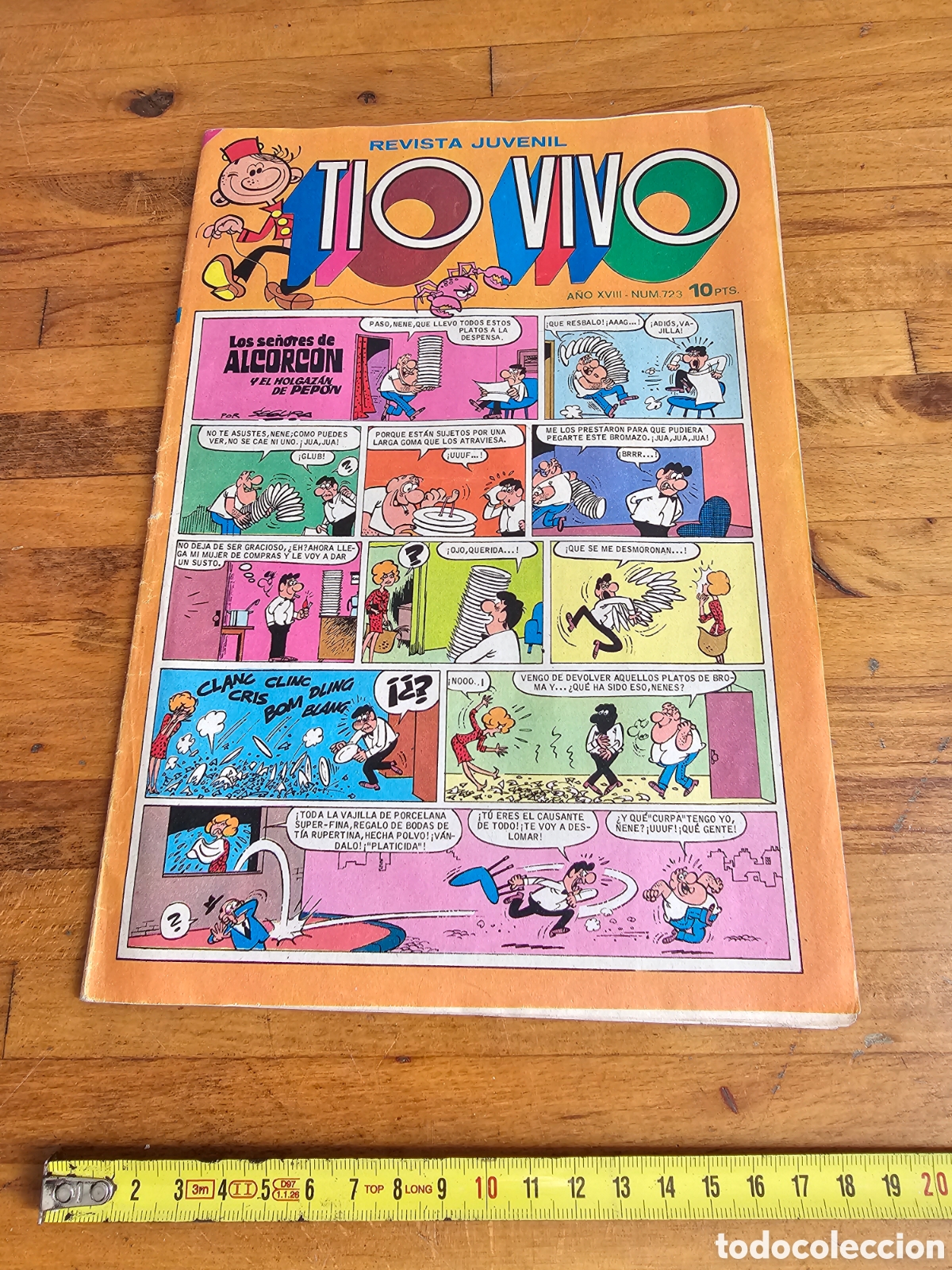 C&oacute;mics: C&oacute;mic T&iacute;o Vivo n&deg;723 de 1975 - Foto 1