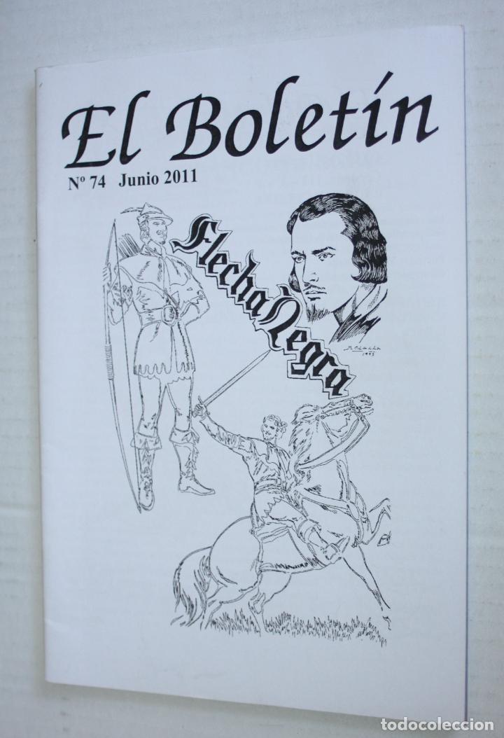 C&oacute;mics: EL BOLETIN n&ordm; 074 : JUNIO 2011 : FLECHA NEGRA/ TAMAR - Foto 1
