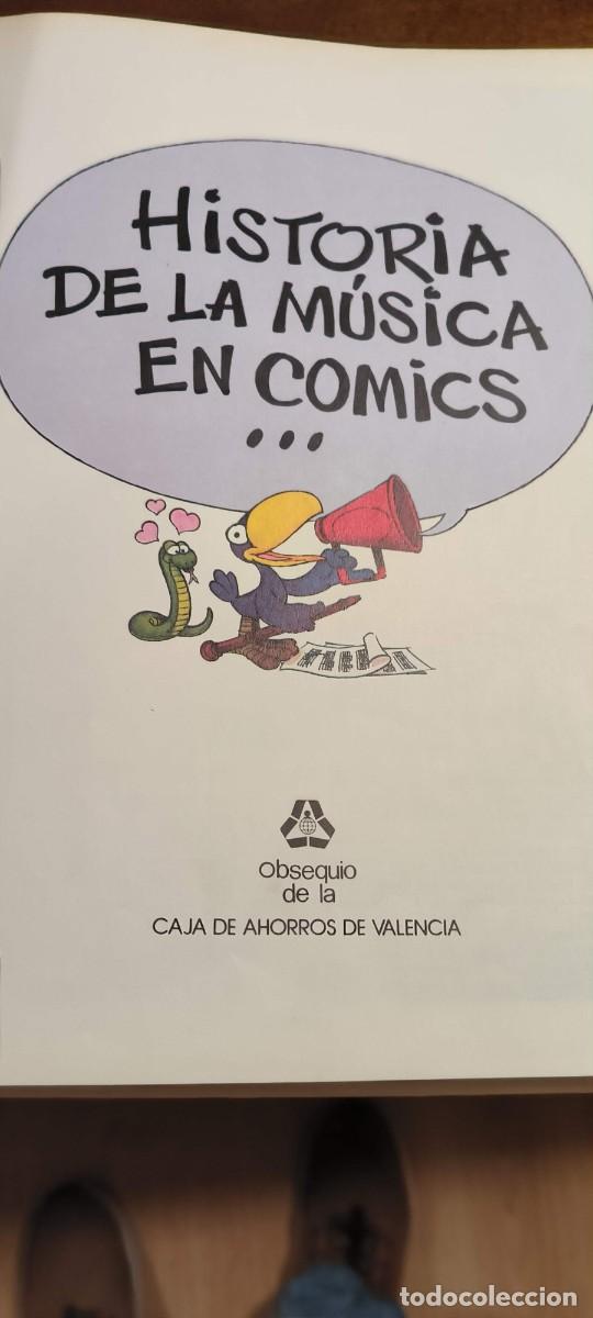 C&oacute;mics: HISTORIA DE LA M&Uacute;SICA EN COMICS - 1985 - Foto 3
