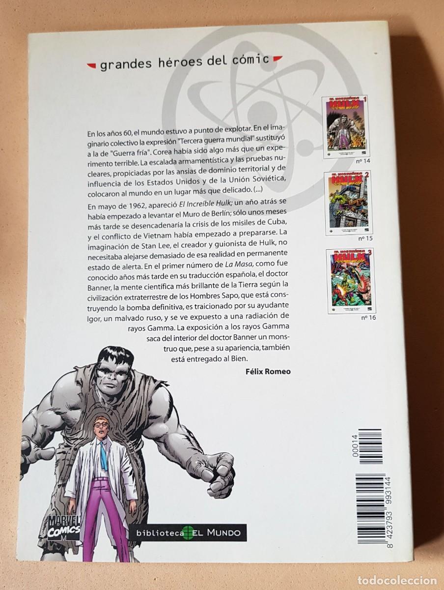 C&oacute;mics: EL INCREIBLE HULK num: 1,2,3 GRANDES HEROES DEL COMIC - Foto 3