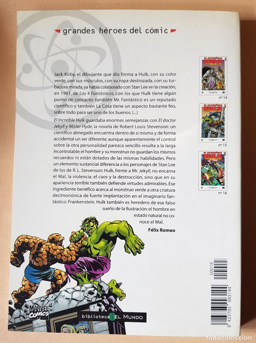 C&oacute;mics: EL INCREIBLE HULK num: 1,2,3 GRANDES HEROES DEL COMIC - Foto 6