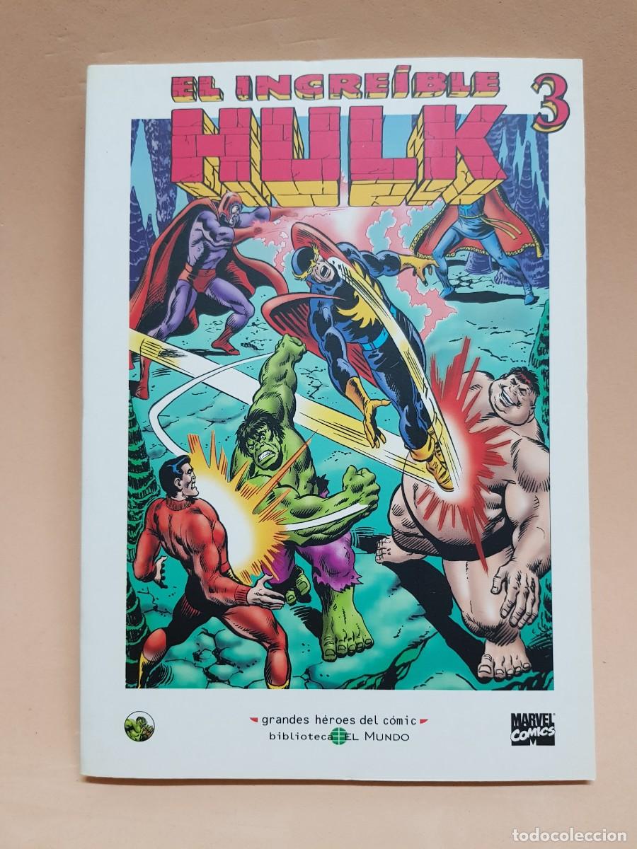 C&oacute;mics: EL INCREIBLE HULK num: 1,2,3 GRANDES HEROES DEL COMIC - Foto 8