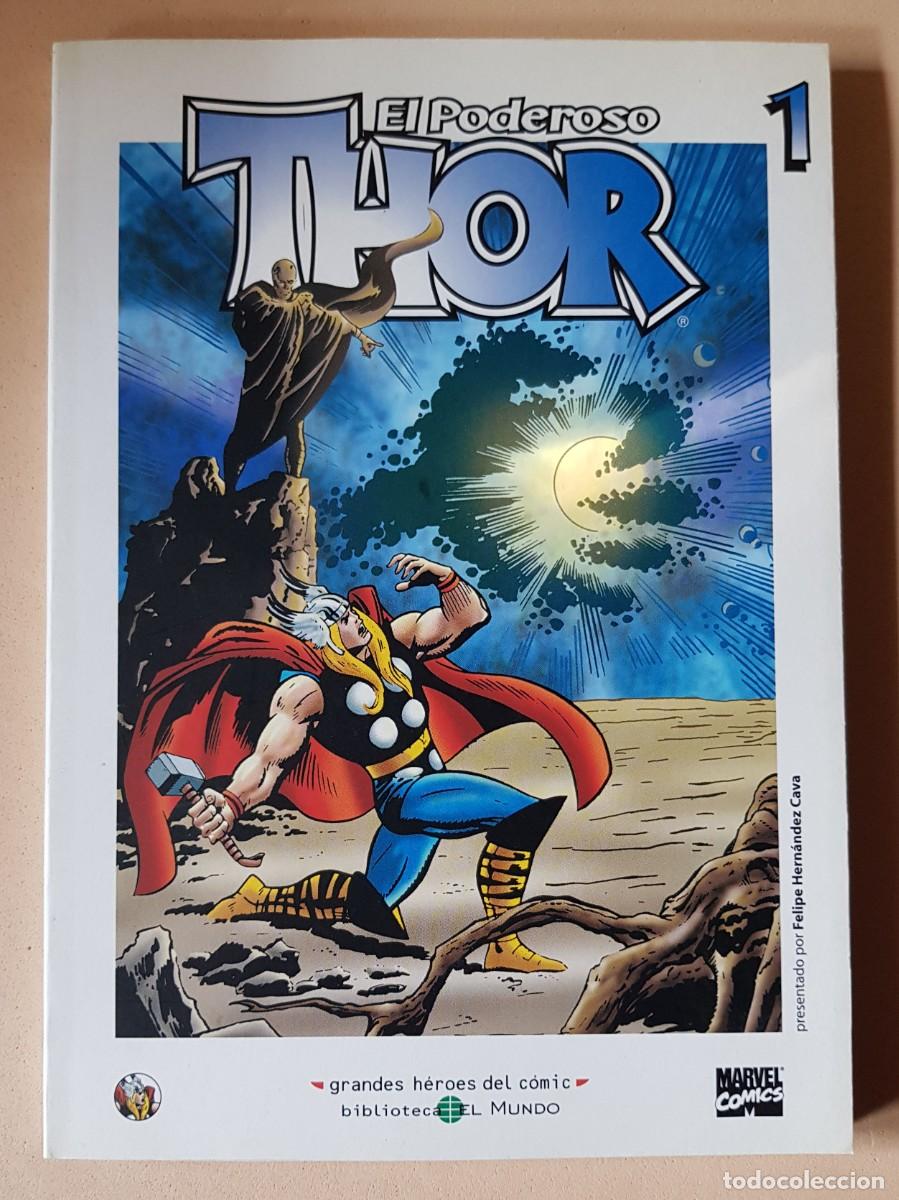 C&oacute;mics: EL PODEROSO THOR num: 1,2,3 GRANDES HEROES DEL COMIC - Foto 2