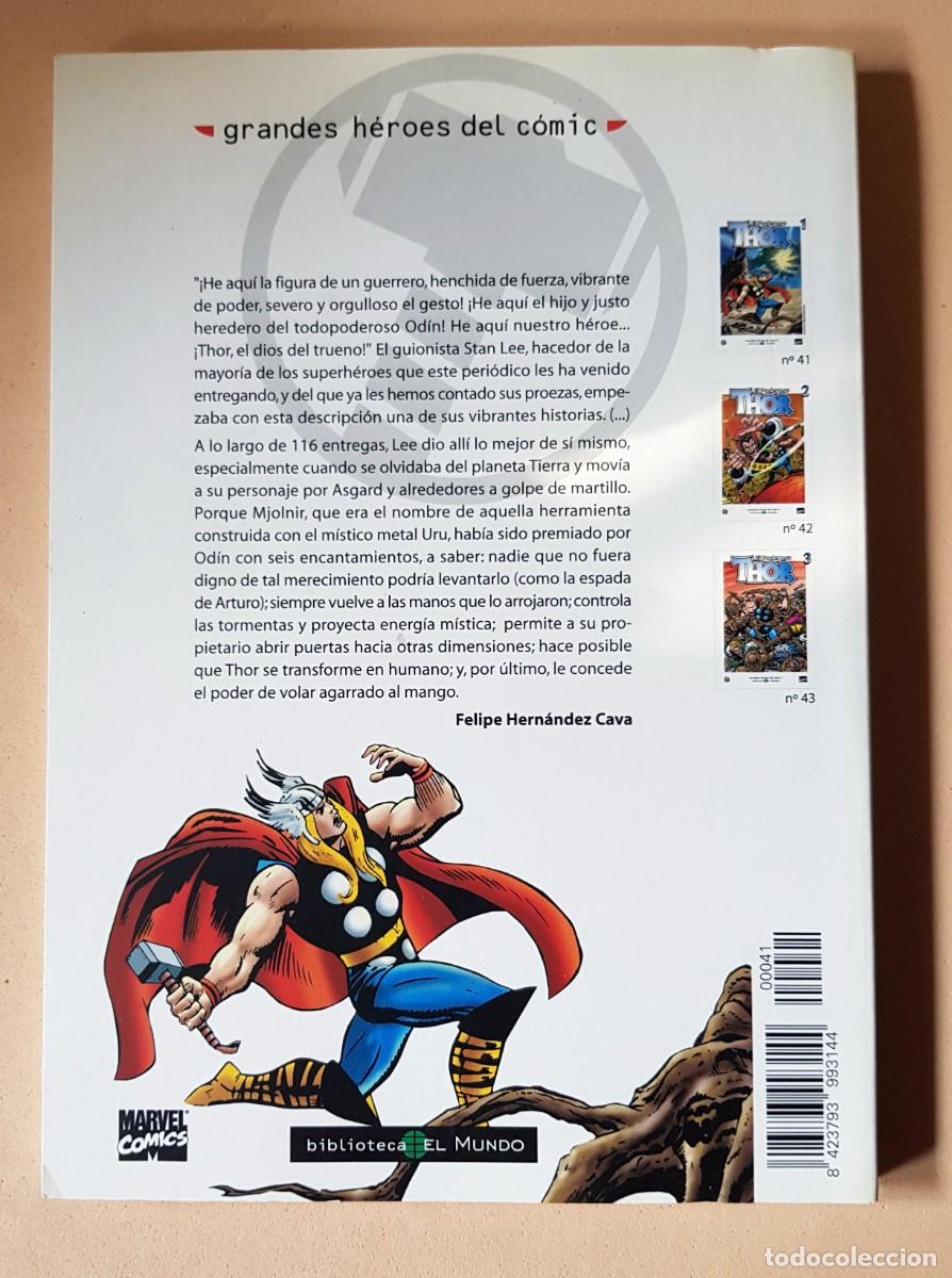 C&oacute;mics: EL PODEROSO THOR num: 1,2,3 GRANDES HEROES DEL COMIC - Foto 3