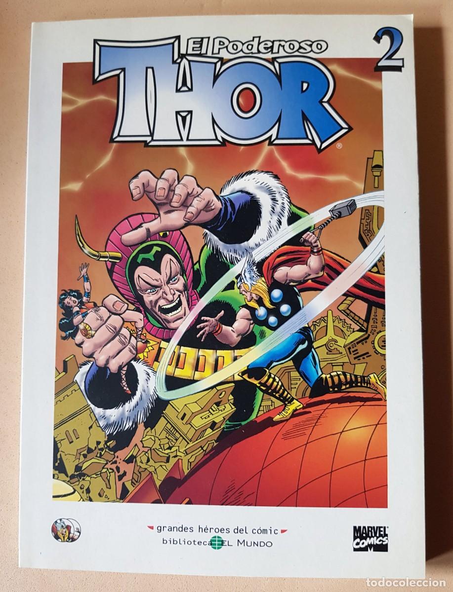 C&oacute;mics: EL PODEROSO THOR num: 1,2,3 GRANDES HEROES DEL COMIC - Foto 5