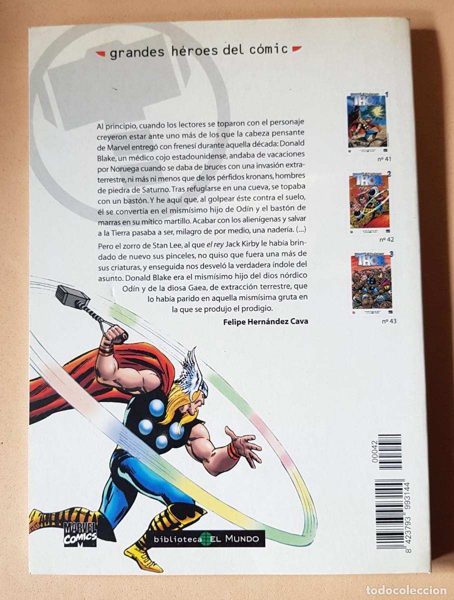 C&oacute;mics: EL PODEROSO THOR num: 1,2,3 GRANDES HEROES DEL COMIC - Foto 6