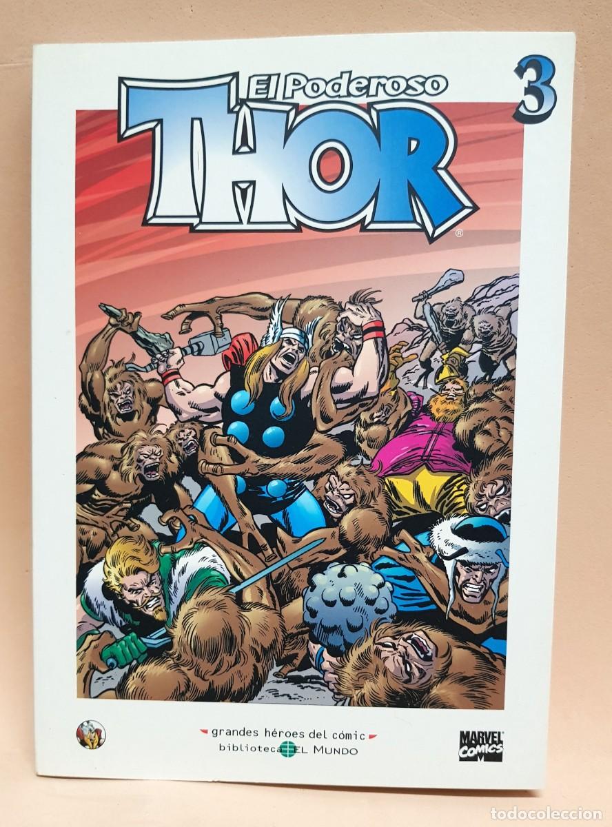 C&oacute;mics: EL PODEROSO THOR num: 1,2,3 GRANDES HEROES DEL COMIC - Foto 7