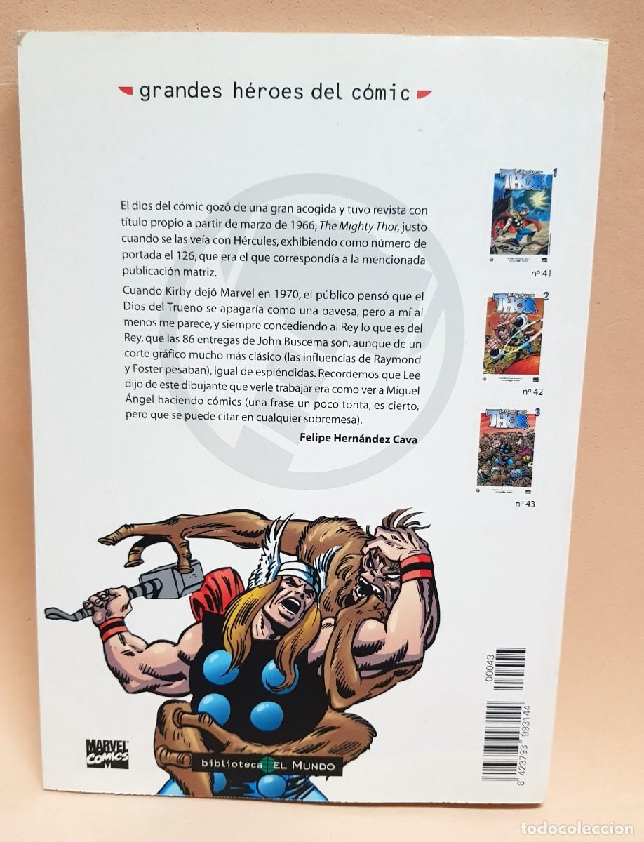 C&oacute;mics: EL PODEROSO THOR num: 1,2,3 GRANDES HEROES DEL COMIC - Foto 8