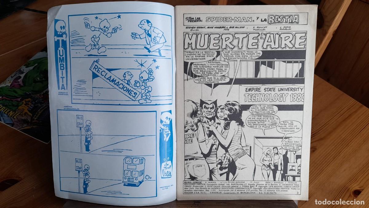 C&oacute;mics: SUPER HEROES Spiderman y Bestia N.&ordm; 126 - Foto 3