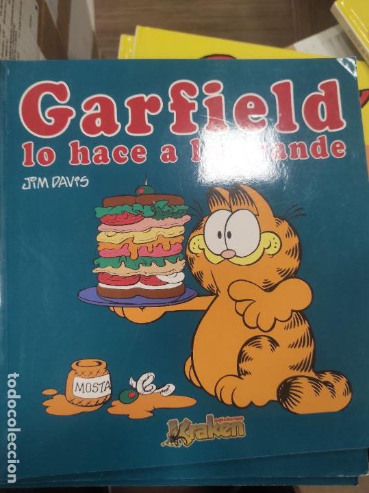 C&oacute;mics: Kraken ediciones: Garfield: Lo hace a lo grande - Foto 1