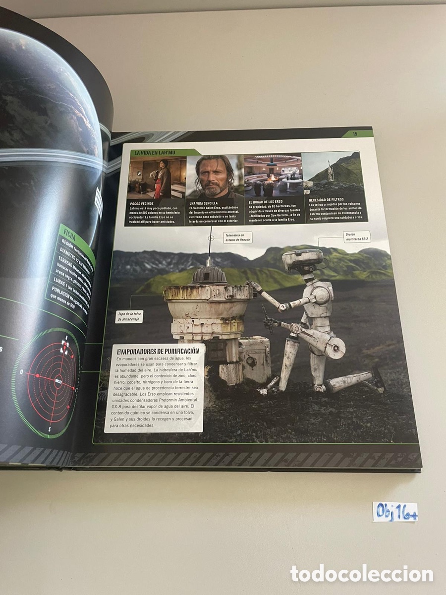 C&oacute;mics: STAR WARS ROGUE ONE ULTIMATE VISUAL GUIDE HC - Foto 3
