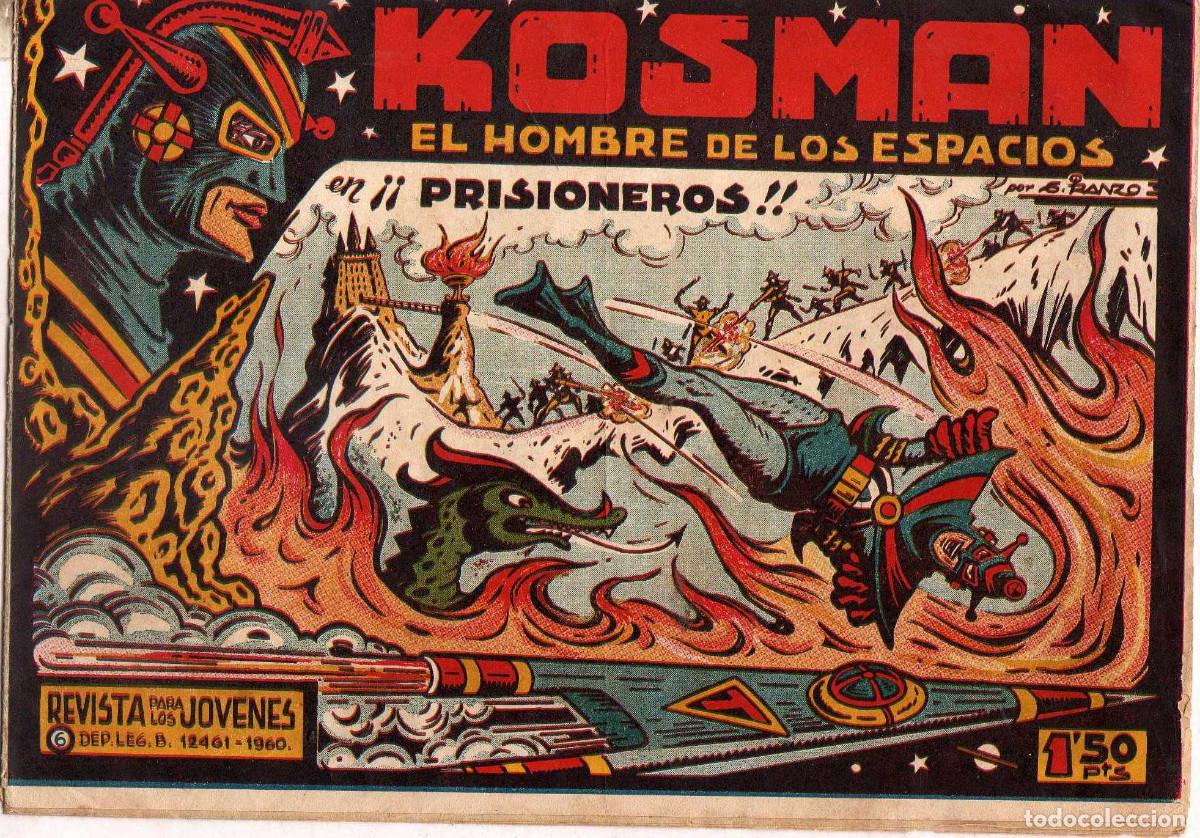 C&oacute;mics: KOSMAN EL HOMBRE DE LOS ESPACIOS N&ordm; 6 ORIGINAL DE LA EPOCA - Foto 1