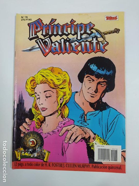 C&oacute;mics: PR&Iacute;NCIPE VALIENTE. N&ordm; 76. EDICI&Oacute;N HIST&Oacute;RICA. TEBEOS S.A. TDKC2 - Foto 1