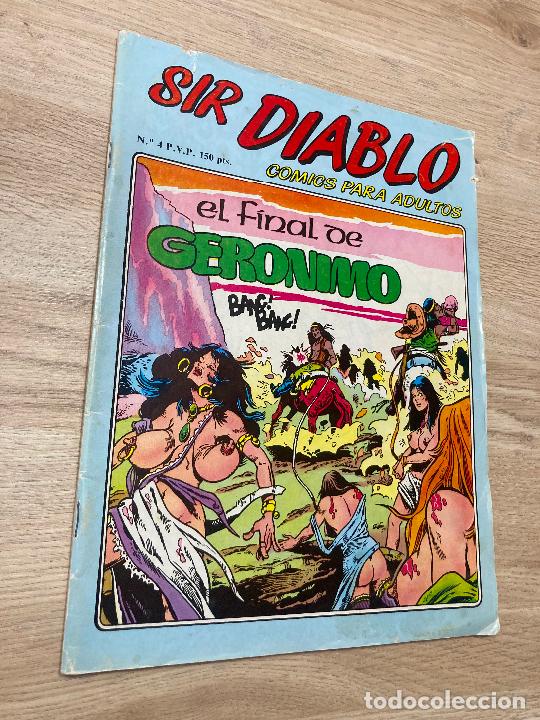 C&oacute;mics: SIR DIABLO N&ordm; 4 ULTIMO NUMERO. EDIPRINT 1983 - Foto 1