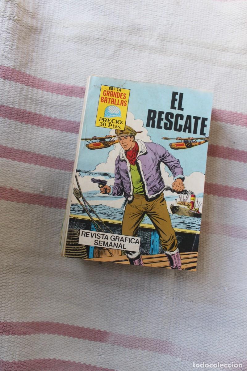 C&oacute;mics: GRANDES BATALLAS N&ordm; 14 : EL RESCATE - Foto 1
