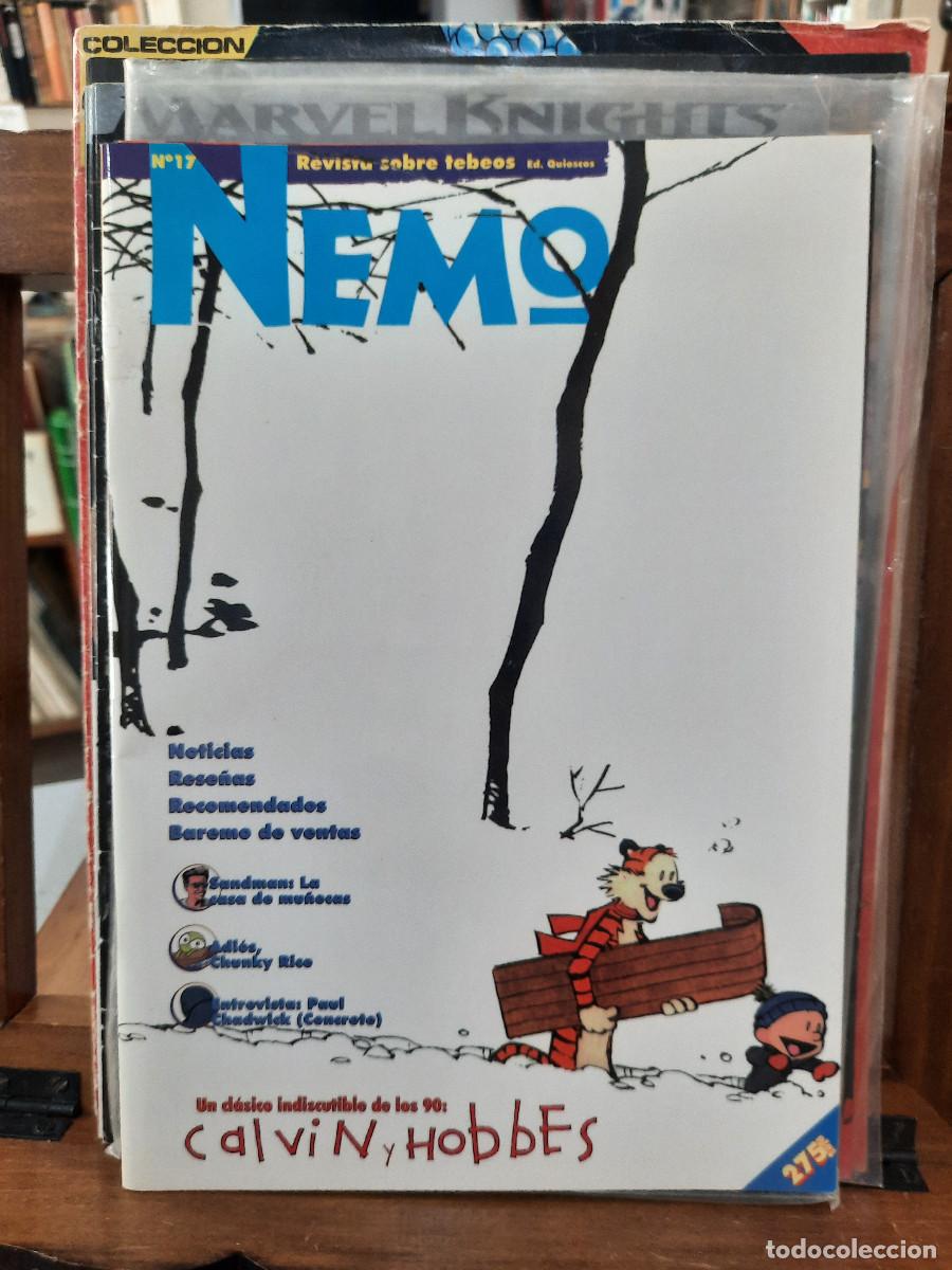 C&oacute;mics: Nemo - n&ordm; 17 - Revista sobre tebeos - Ed. Quioscos 2001 - Foto 1
