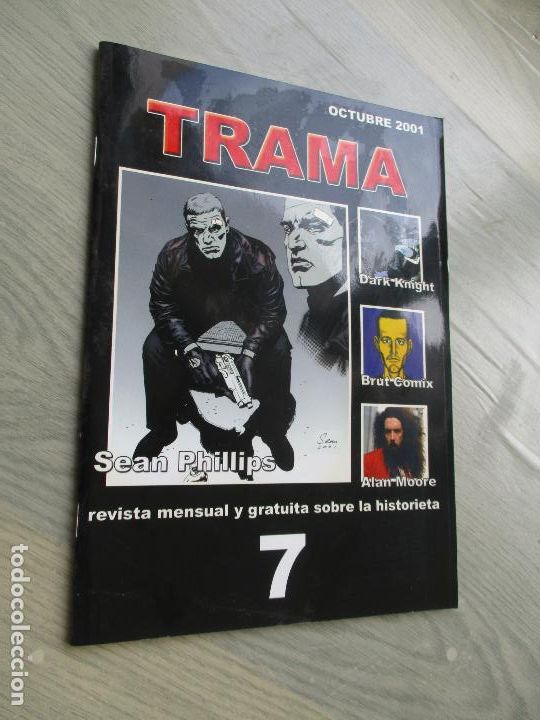 C&oacute;mics: TRAMA, N&ordm;. 7- SEAN PHILLIPS-OCTUBRE 2001- NUEVO - Foto 1