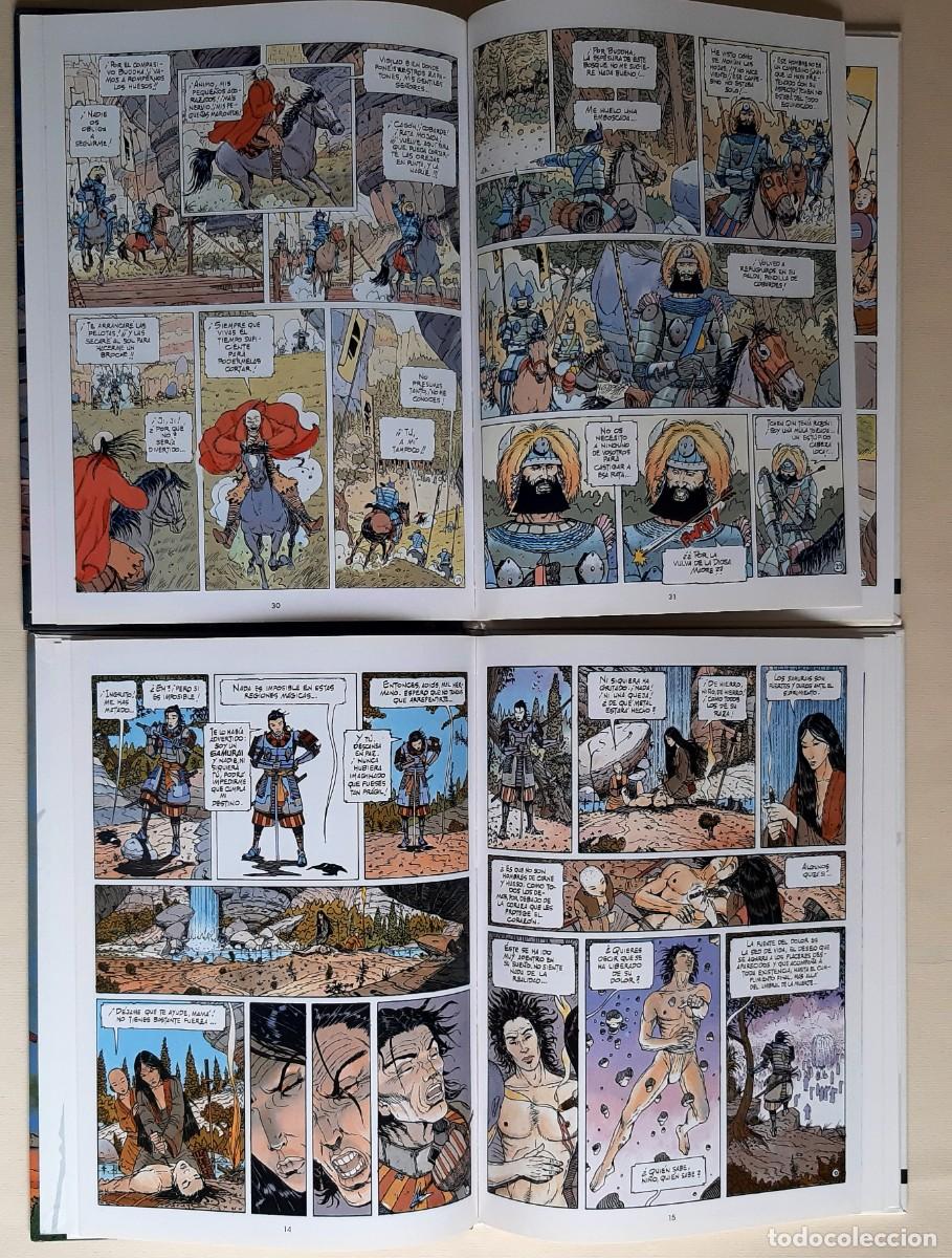 C&oacute;mics: 2 LIBROS EL VIENTO DE LOS DIOSES : LA SANGRE DE LA LUNA + EL VIENTRE DEL DRAGON - Foto 3