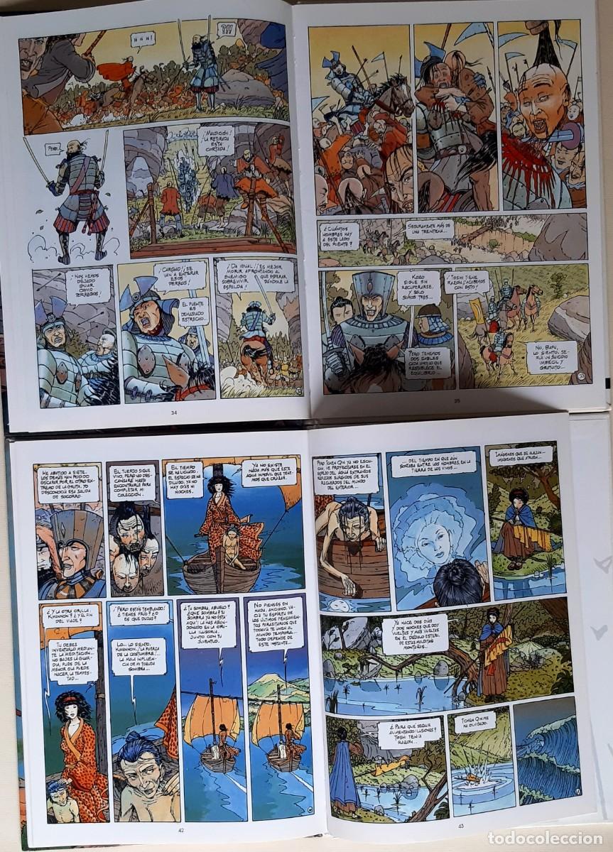 C&oacute;mics: 2 LIBROS EL VIENTO DE LOS DIOSES : LA SANGRE DE LA LUNA + EL VIENTRE DEL DRAGON - Foto 4