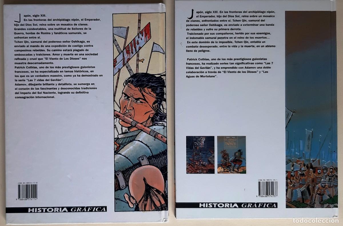 C&oacute;mics: 2 LIBROS EL VIENTO DE LOS DIOSES : LA SANGRE DE LA LUNA + EL VIENTRE DEL DRAGON - Foto 5