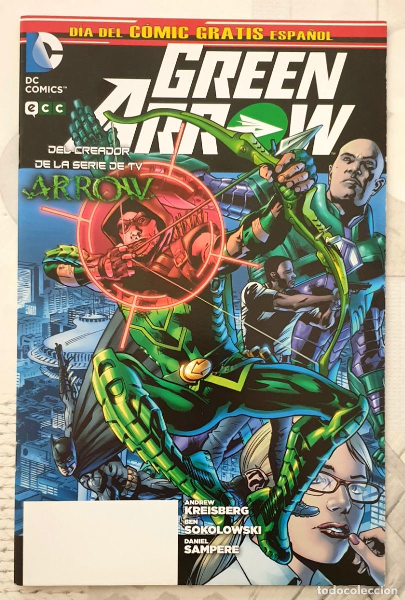 C&oacute;mics: GREEN ARROW. DIA DEL COMIC GRATIS. ECC Comics 2015 - Foto 1