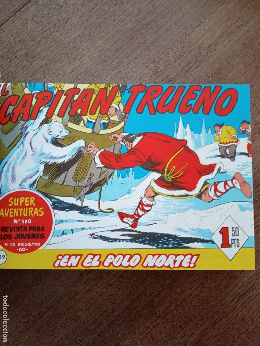 C&oacute;mics: 5 TOMOS CAPIT&Aacute;N TRUENO EDICIONES B - Foto 1