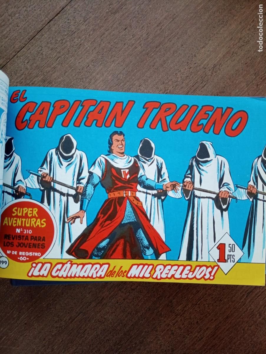 C&oacute;mics: 5 TOMOS CAPIT&Aacute;N TRUENO EDICIONES B - Foto 2