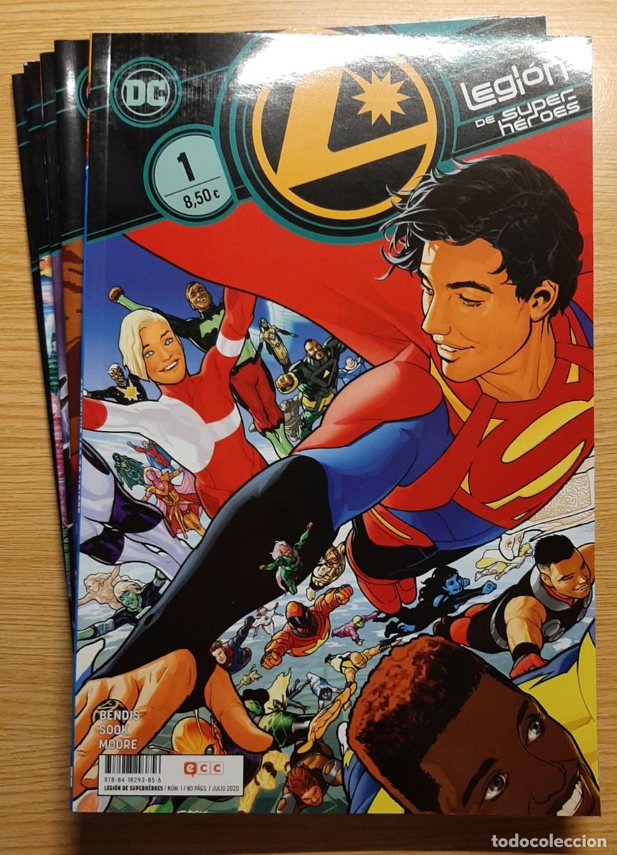 C&oacute;mics: LEGION DE SUPER-HEROES (2020), 0, 1, 2, 3, 4 - Completa - ECC Ediciones - Foto 1