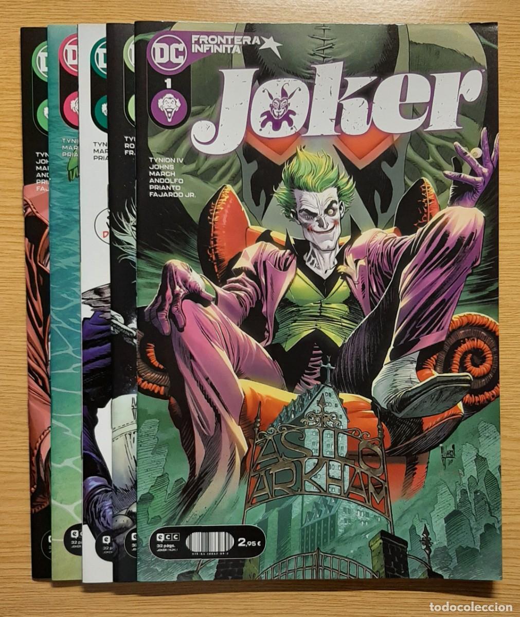 C&oacute;mics: JOKER (2021), 1, 2, 3, 4, 5 - ECC Ediciones - Foto 1