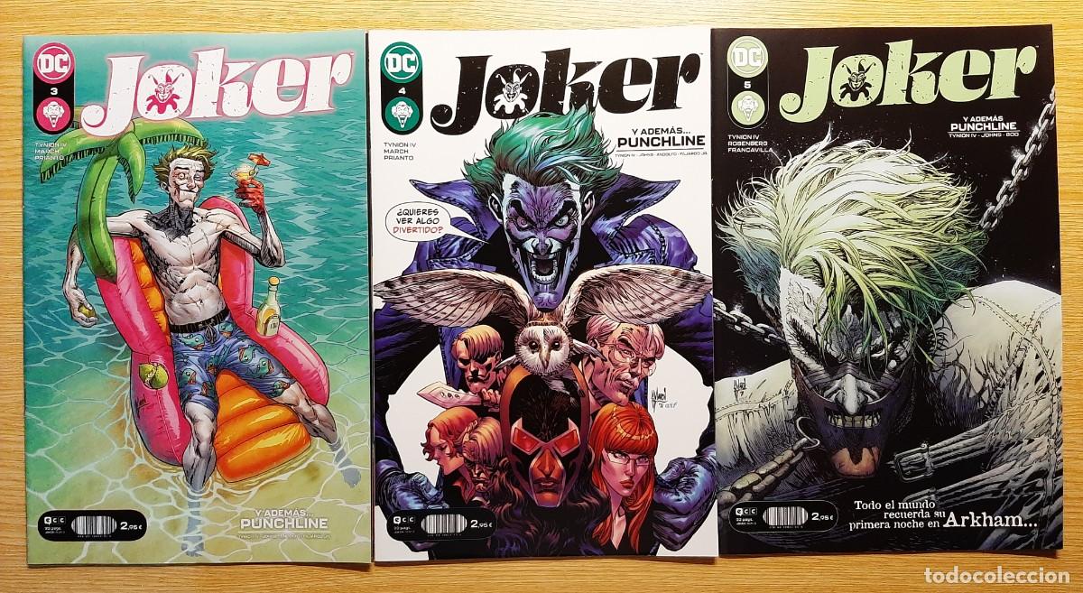 C&oacute;mics: JOKER (2021), 1, 2, 3, 4, 5 - ECC Ediciones - Foto 3
