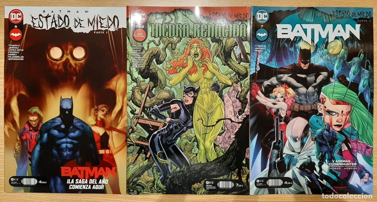 C&oacute;mics: BATMAN 1 a 11 (2021) + Crossover Estado de Miedo (Etapa Completa) - ECC Ediciones - Foto 4
