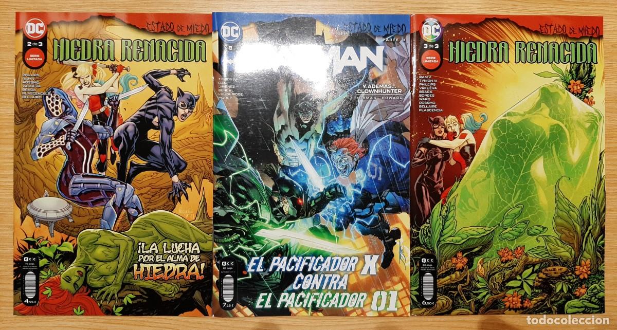 C&oacute;mics: BATMAN 1 a 11 (2021) + Crossover Estado de Miedo (Etapa Completa) - ECC Ediciones - Foto 5