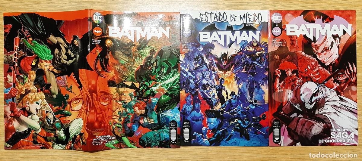C&oacute;mics: BATMAN 1 a 11 (2021) + Crossover Estado de Miedo (Etapa Completa) - ECC Ediciones - Foto 6