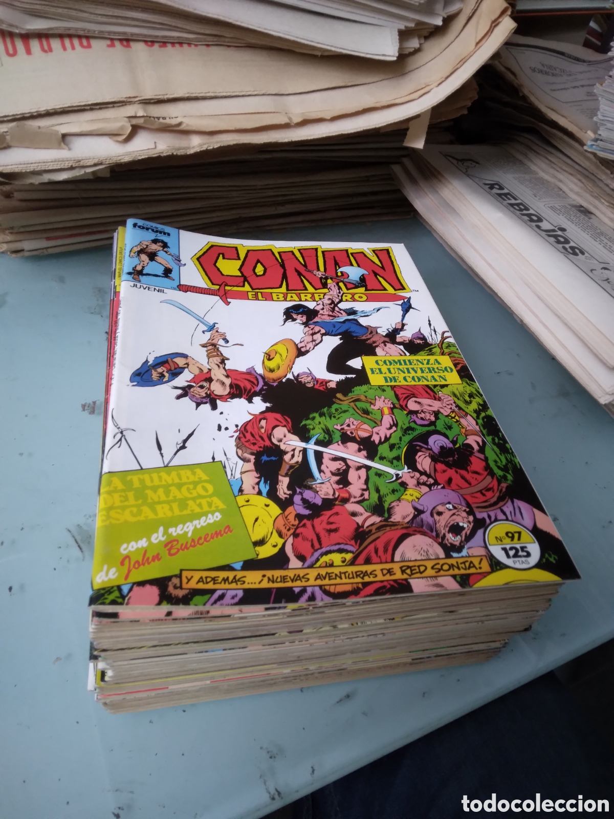 C&oacute;mics: Conan el Barbaro, Comics Forum, 15&euro;/und, Grapa 1A - Foto 1