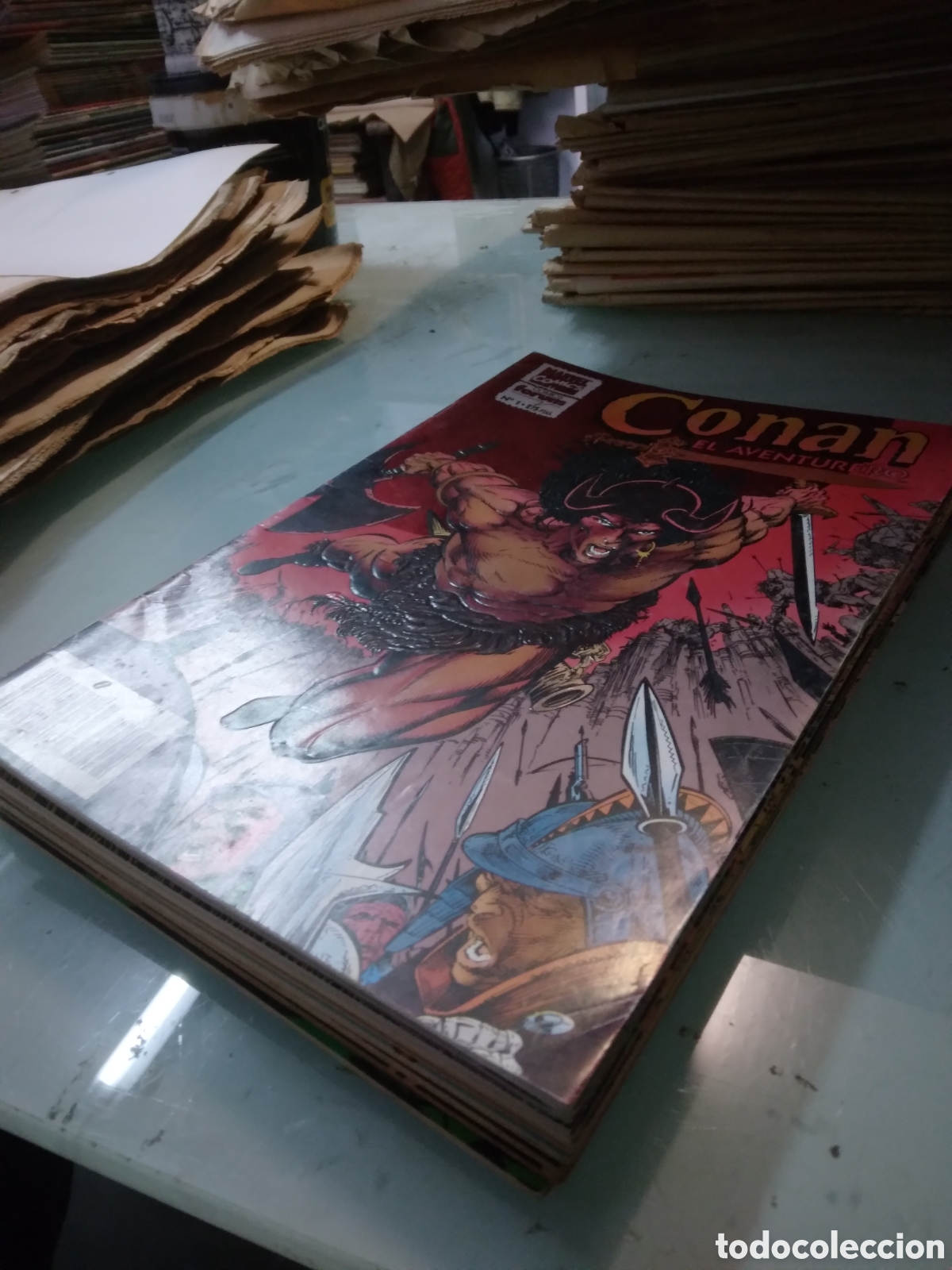 C&oacute;mics: Conan el aventurero, Marvel Comics 1 al 14, falta 9 y 13, Grapa 1A - Foto 2