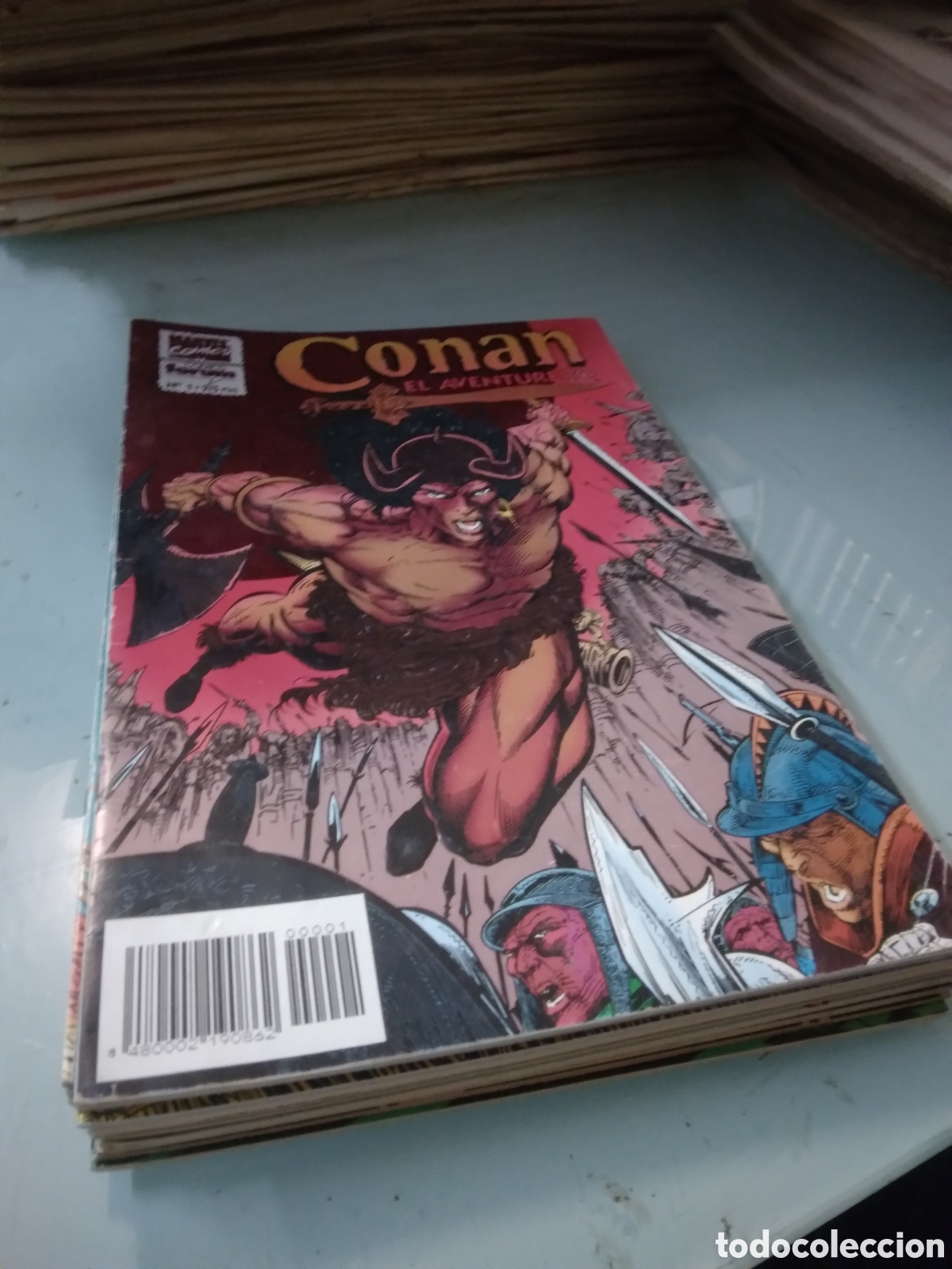C&oacute;mics: Conan el aventurero, Marvel Comics 1 al 14, falta 9 y 13, Grapa 1A - Foto 1