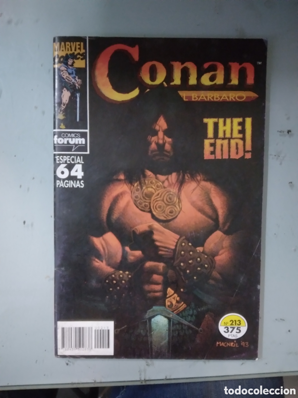C&oacute;mics: Conan, Marvel Comics, 213, Grapa A1,Marvel Comics - Foto 1