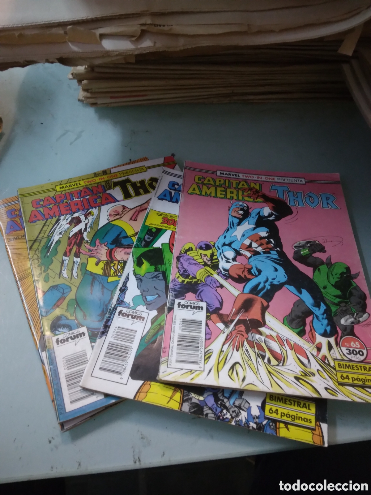 Comics : Marvel two in one,Comics Forum,53,56,64 y 65,Grandes 1B